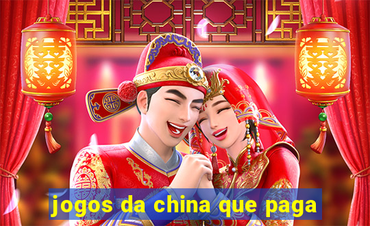 jogos da china que paga